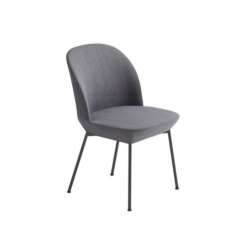 무토 오슬로 사이드 체어 Oslo Side Chair Black/Still161